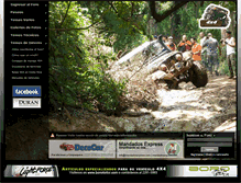 Tablet Screenshot of 4x4costarica.com